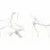 Modern Statuario White Matt Marble Effect Tiles 600x300