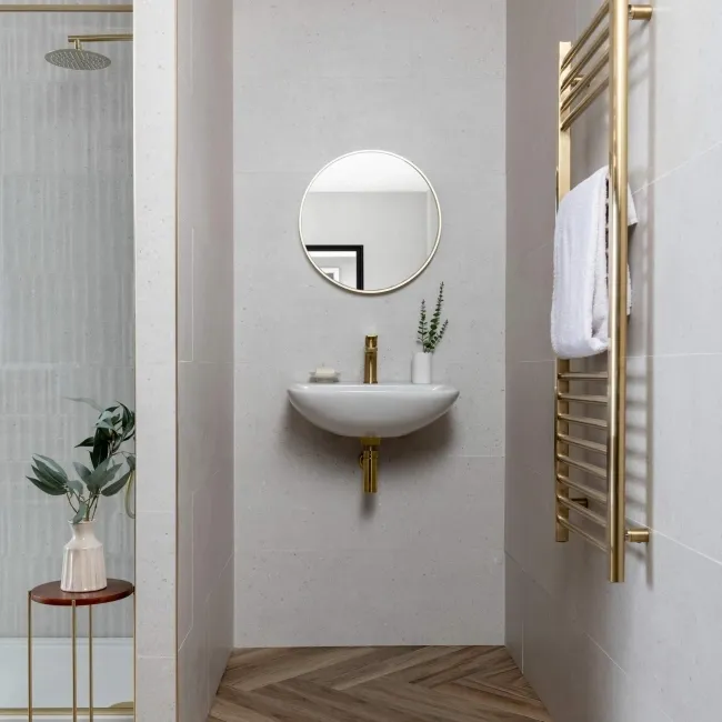 Dover Silver Matt Stone Effect Wall Tiles