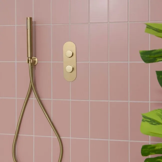 Rico Pink Matt Flat Metro Wall Tiles 200x100