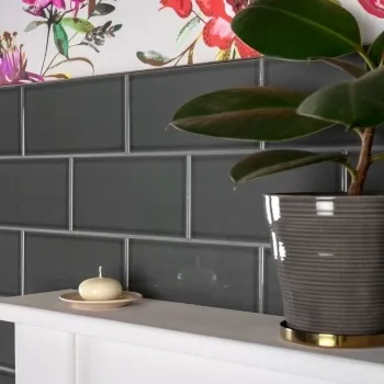 Craquelure Ash Tiles