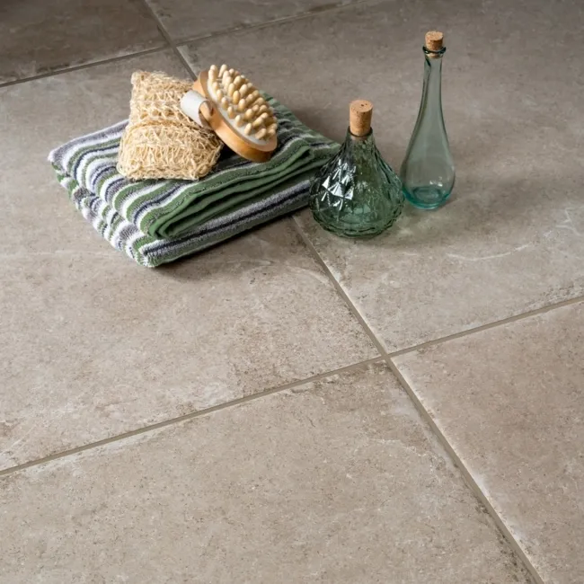 Witton Noce Beige Matt Stone Effect Wall And Floor Tiles