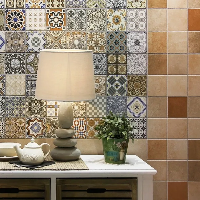 Meknes Maalem Decor Matt Pattern Tiles