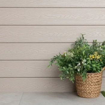 LuxeLine® Beige Embossed Shiplap Composite Wall Cladding - 2900mm